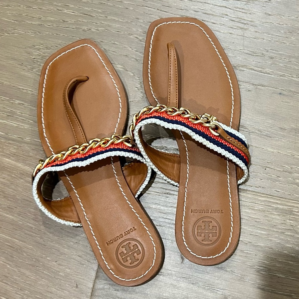 Tory Burch Mini Benton Chain Sandal